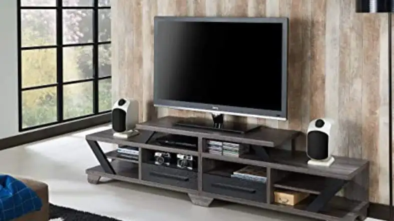 82 inch tv stand Organization