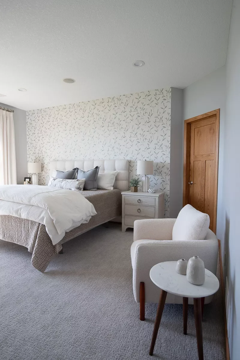 A Botanical Accent Wall