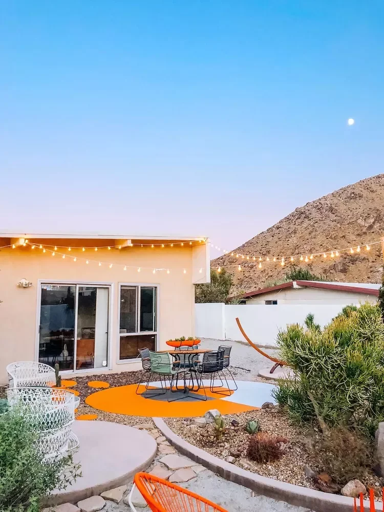 20 Budget-Friendly No-Grass Backyard Ideas You'll Love 3 A Desert Backyard