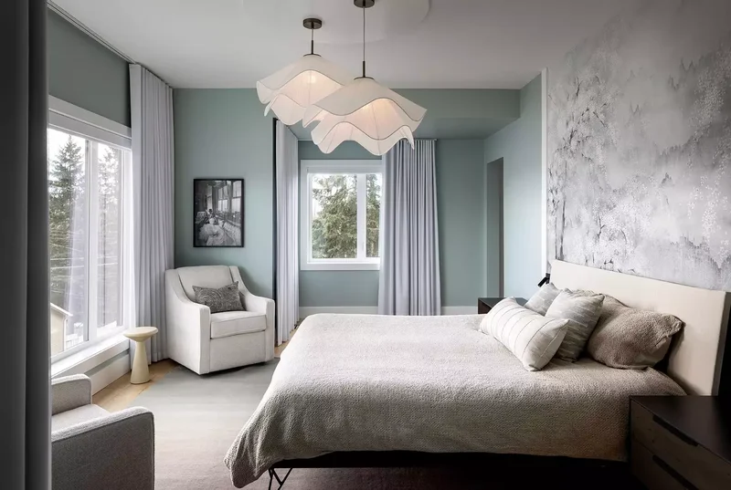 66 Creative Ways to Decorate Above Your Bed Beautifully 57 Accent Mural