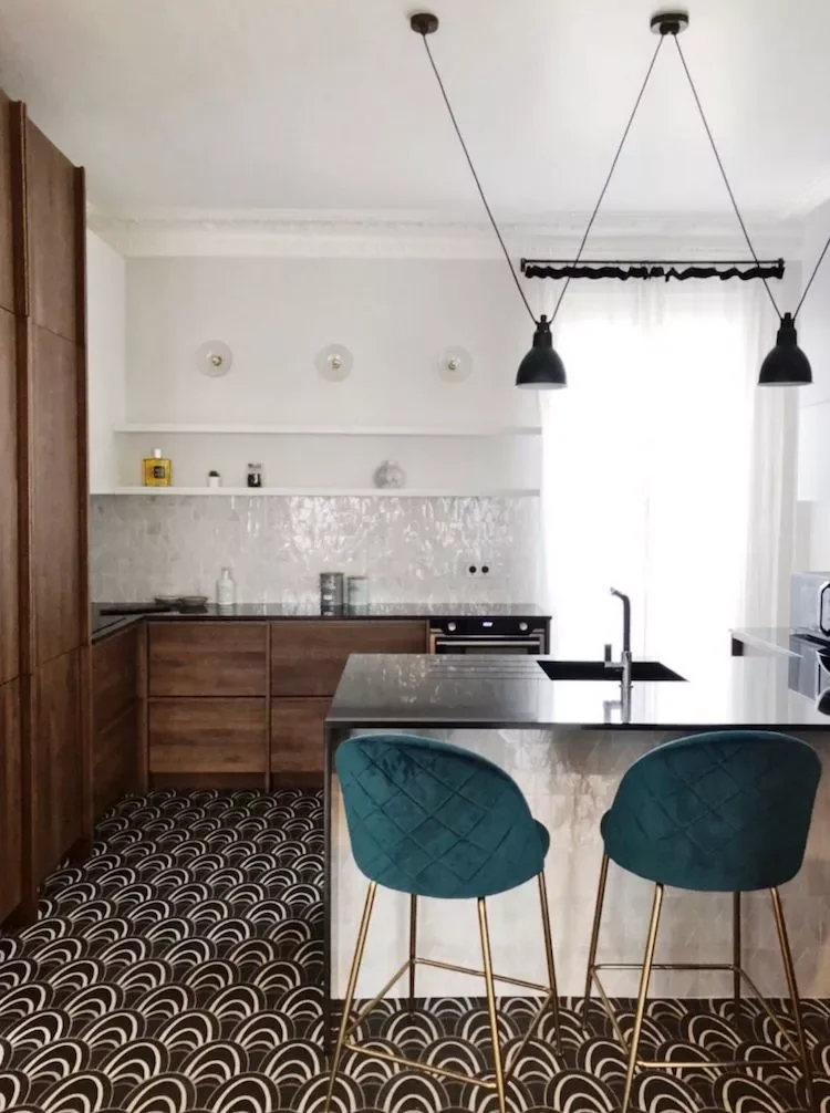 Accent With Bold Floor Tile