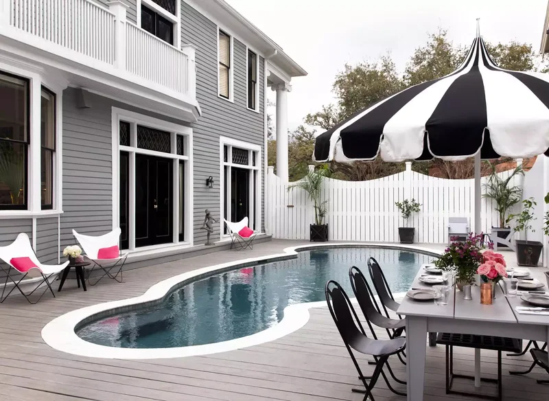 25 Budget-Friendly Backyard Patio Ideas to Transform Your Space 9 Accent With Color