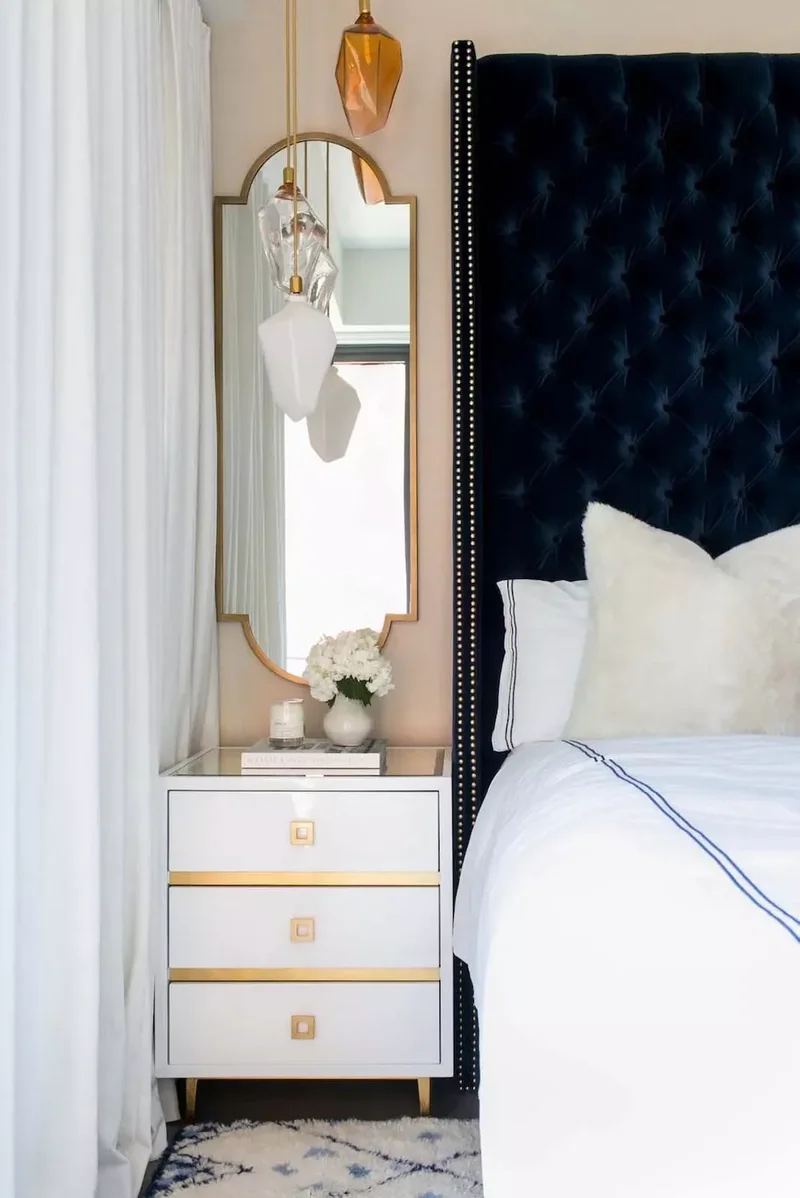 Accent With Navy Blue