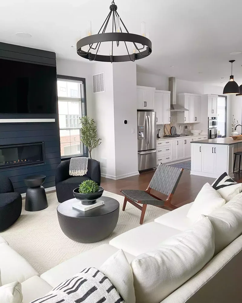 20 Affordable Apartment Living Room Decorating Ideas on Budget 9 Accent with Paint