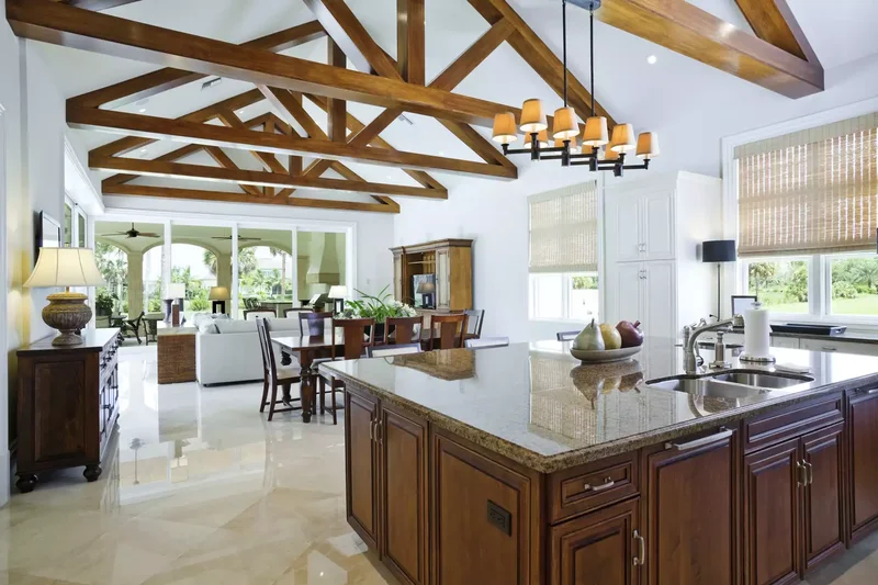 30 Stunning Vaulted Ceiling Designs That Create Drama 4 Accentuate With Wood Beams
