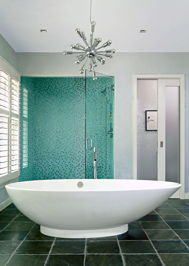 48 Contemporary Bathroom Ideas to Transform Your Space 26 Accessorize Boldly