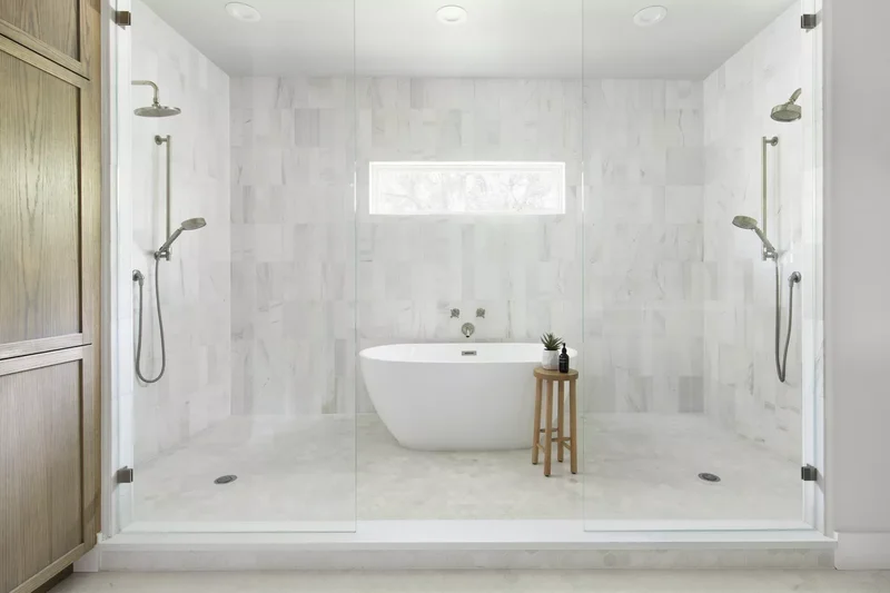 27 Stunning Wet Room Ideas to Transform Your Bathroom Space 16 Accessorize With a Stool
