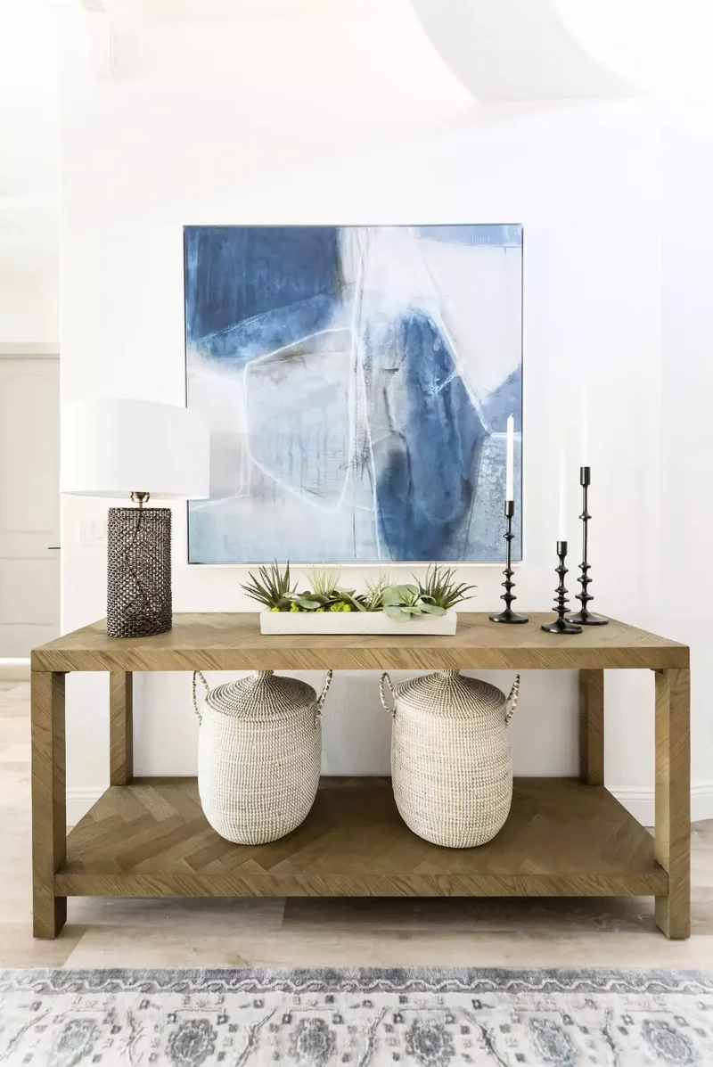 Accessorize a Console Table