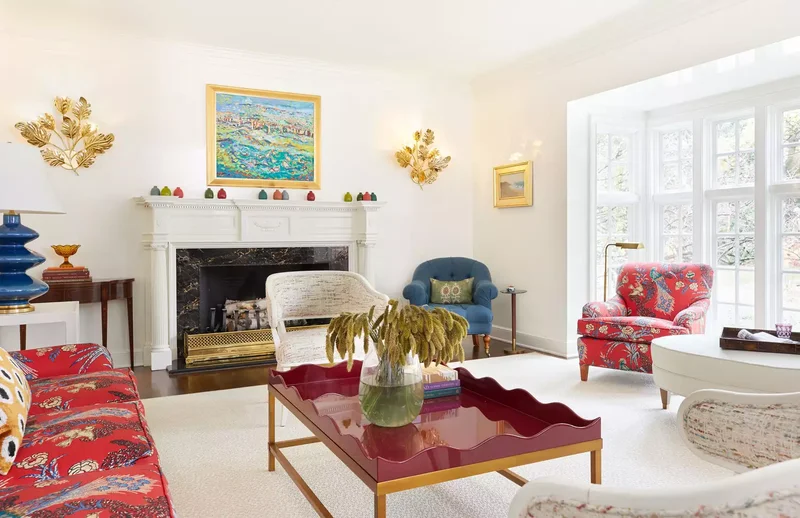 35 Spacious Living Room Ideas That Will Wow Your Guests 29 Add Bright Pops of Color