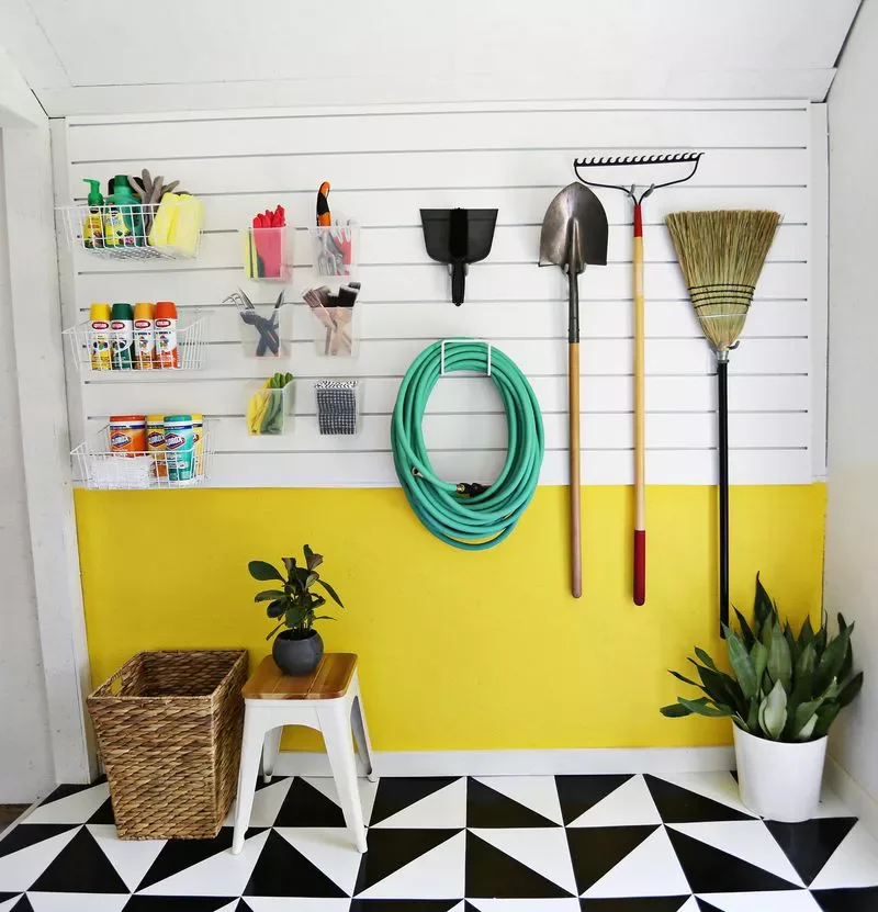 23 Garage Decorating Ideas to Transform Inside and Out 17 Add Color