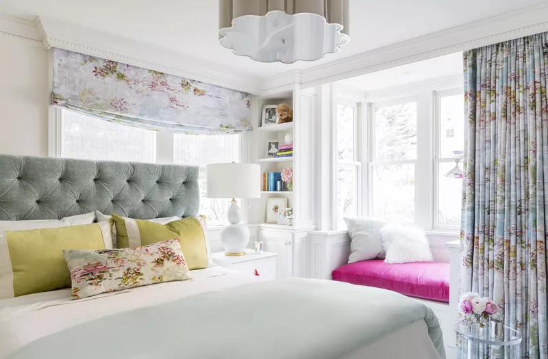 52 Creative and Stylish Teen Bedroom Design Inspirations 51 Add Colorful Curtains