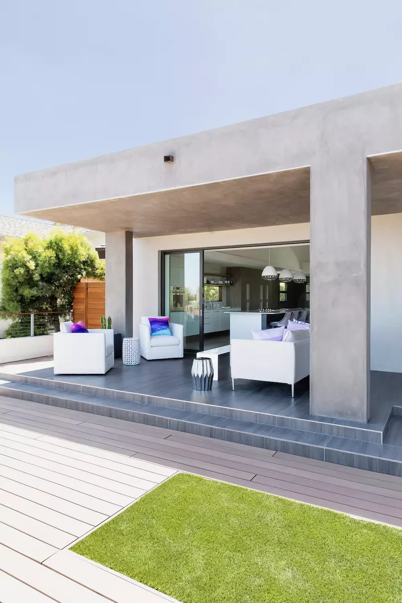 51 Clever Small Patio Ideas That Expand Your Outdoor Space 24 Add Contemporary Flair