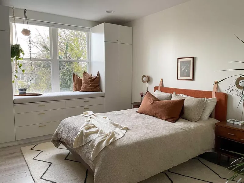 22 Calming and Expert-Approved Bedroom Layout Designs 1 Add Extra Clothing Storage