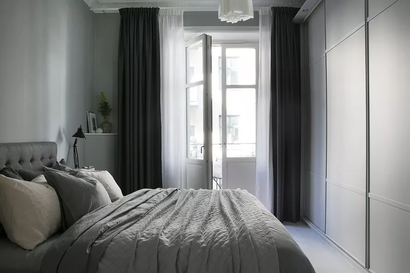 45 Warm and Inviting Bedroom Ideas for Ultimate Comfort 42 Add Floor-to-Ceiling Drapes