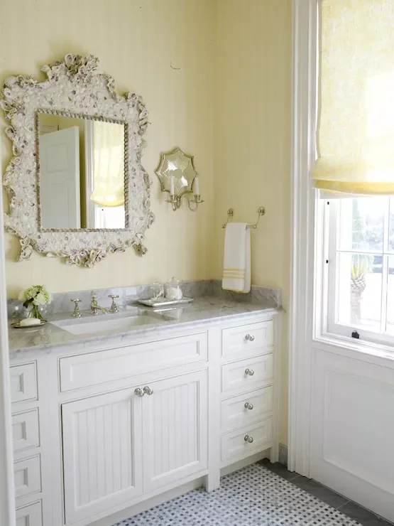 20 Beautiful Beadboard Bathroom Ideas for Every Style 20 Add Just a Touch of Beadboard