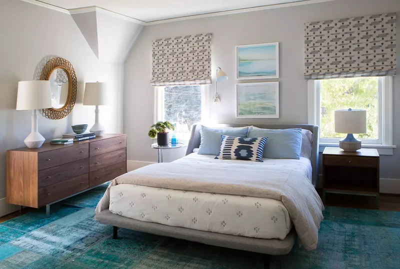 45 Warm and Inviting Bedroom Ideas for Ultimate Comfort 29 Add Midcentury Touches