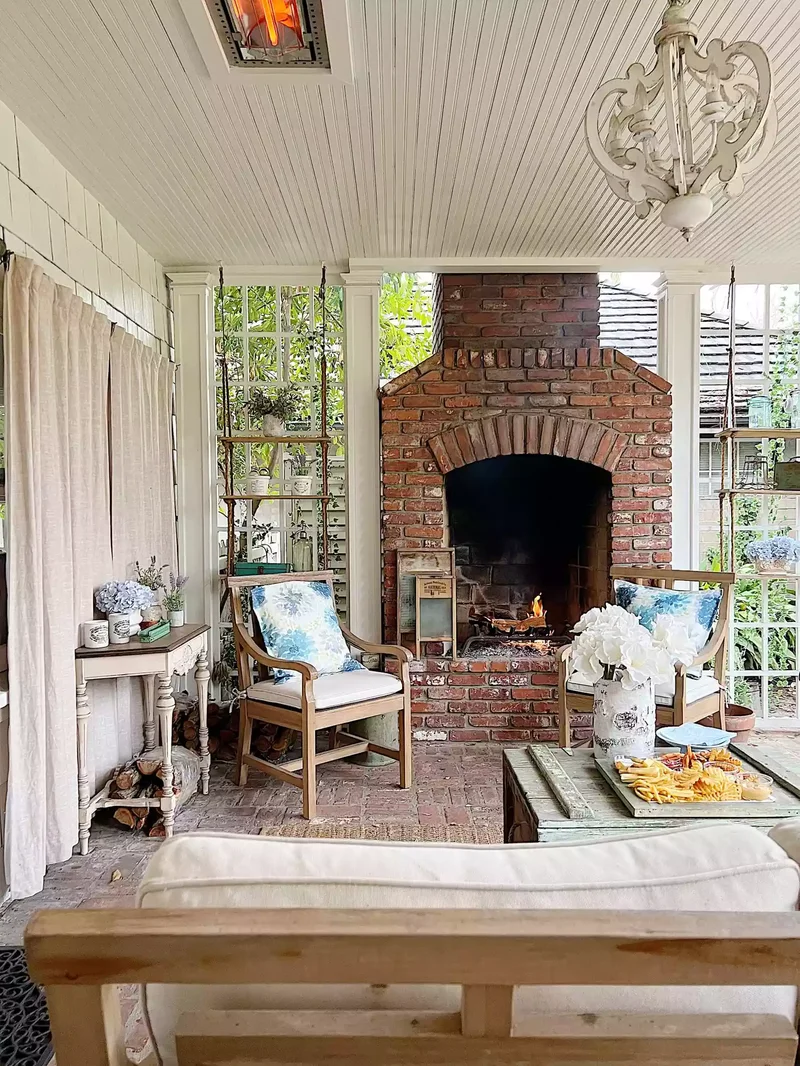 65 Outdoor Patio Decor Ideas to Elevate Your Backyard 36 Add Modern Farmhouse Vibes