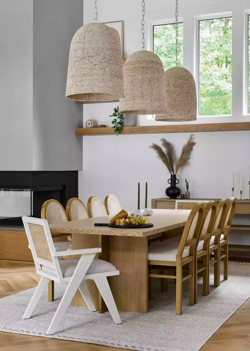 30 Beautiful Sideboard Styling Ideas for Every Room 14 Add Oversized Florals