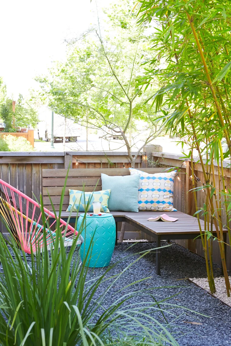 35 Stunning Patio Design Ideas for Your Outdoor Oasis 24 Add Pillows to Patio Furniture