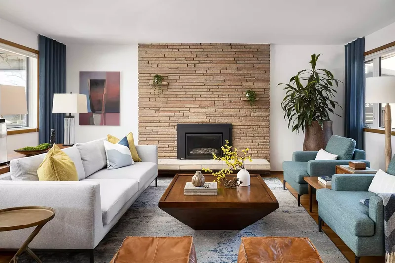 57 Fireplace Styling Ideas to Transform Your Living Space 14 Add Plant Ledges