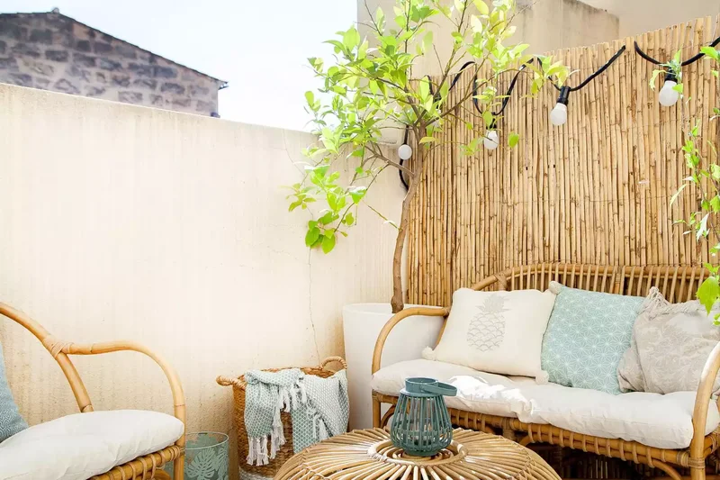51 Clever Small Patio Ideas That Expand Your Outdoor Space 22 Add Privacy on a Budget