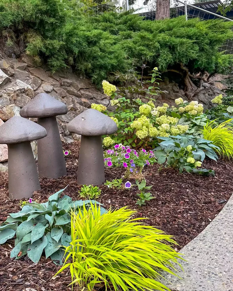 26 Secret Garden Ideas to Bring Your Favorite Books to Life 19 Add Some Cute Lawn Art