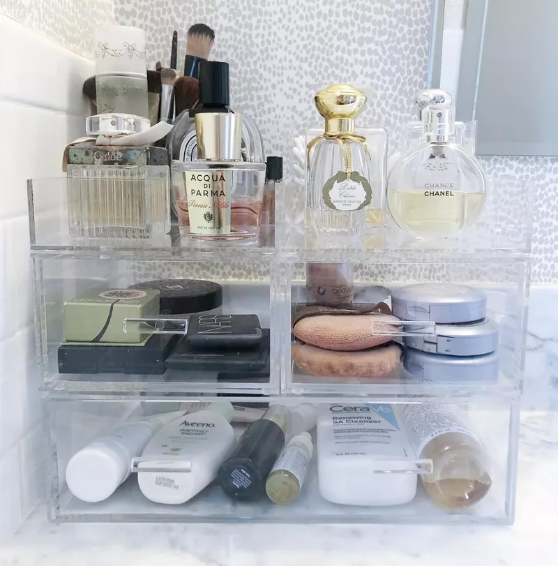 24 Smart Ways to Organize Your Bathroom Closet Beautifully 8 Add Some Extra Drawer Space
