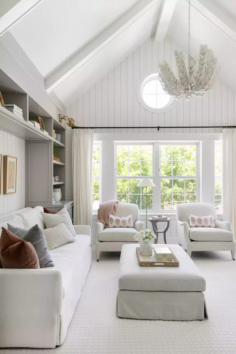 30 Stunning Vaulted Ceiling Designs That Create Drama 9 Add Subtle Texture