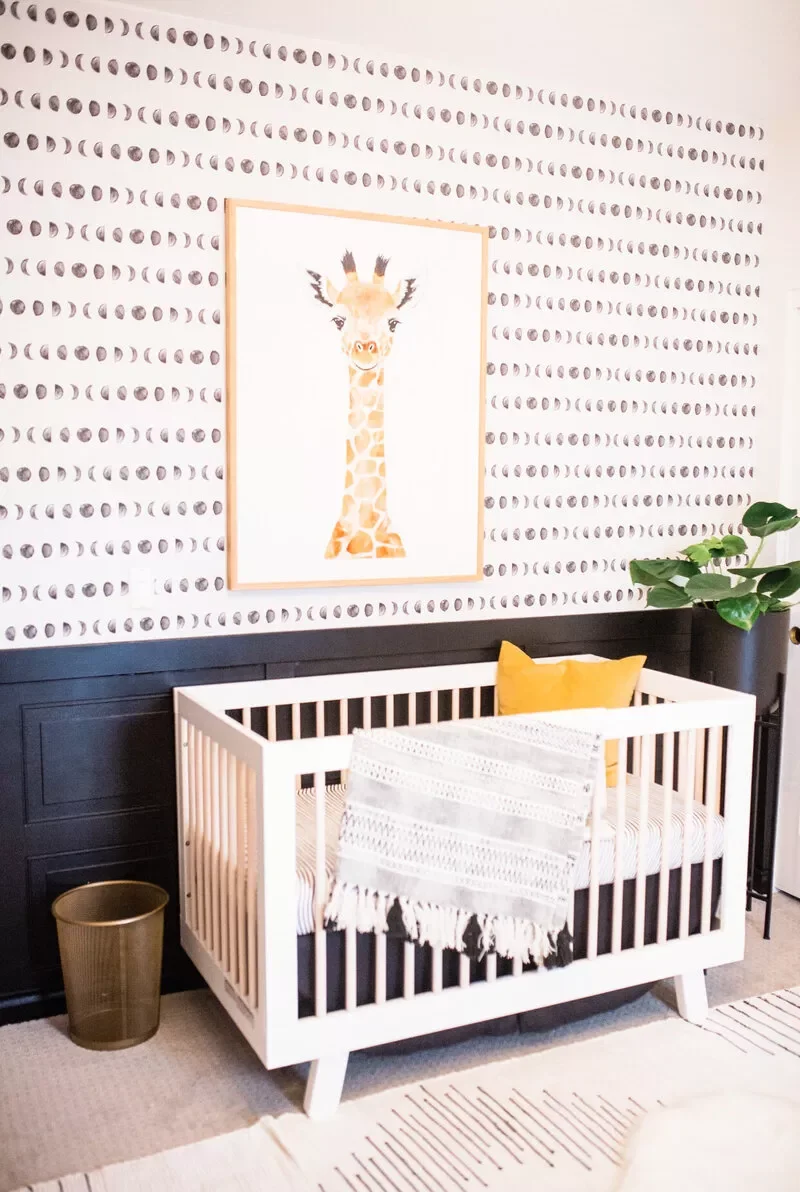 43 Nursery Design Ideas for a Charming Baby Room Space 20 Add Wainscoting