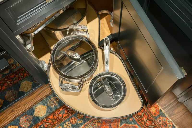 60 Smart Kitchen Cabinet Organization Ideas You'll Love 19 Add a Cookware Insert