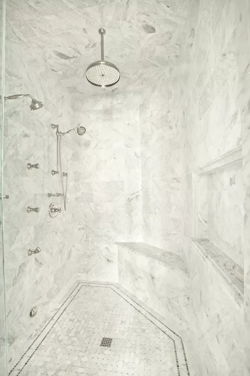 Add a Doorless Shower Bench