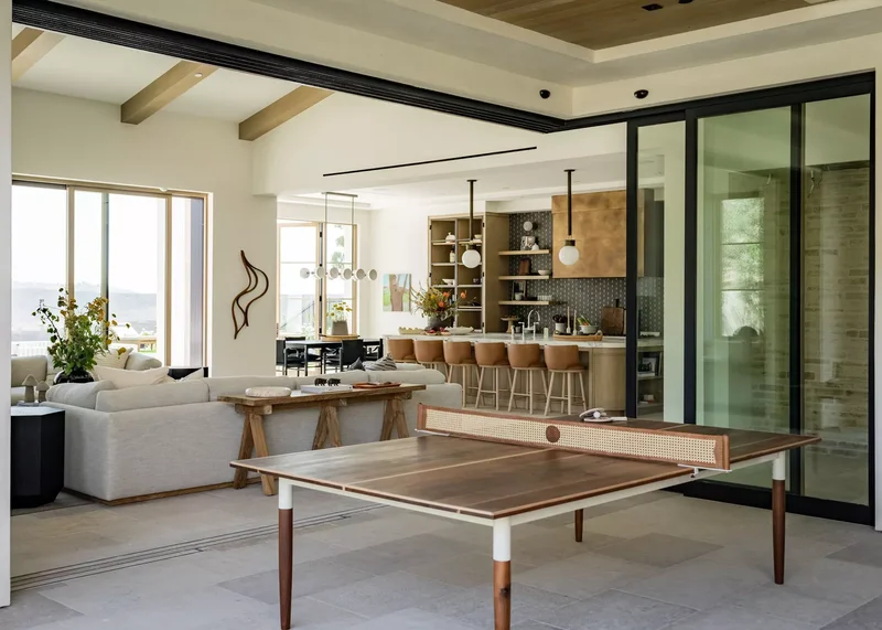 35 Open Floor Plan Design Ideas to Create Beautiful Flow 24 Add a Game Room Area