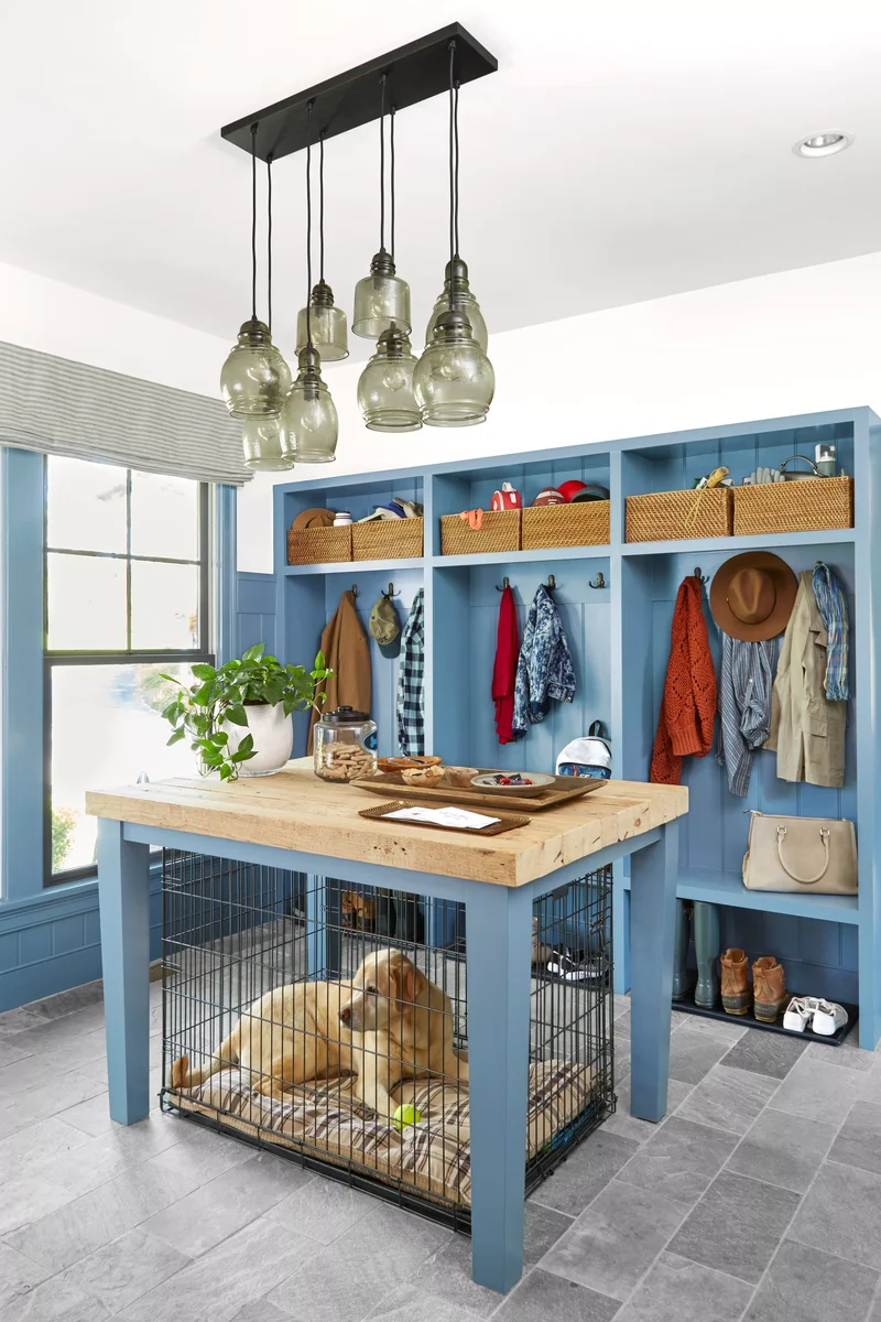 Add a Mudroom Table