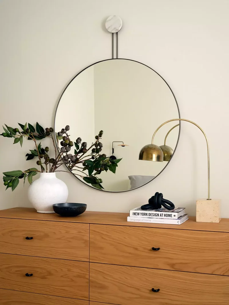 36 Beautiful Dresser Styling Ideas You Need to See Today 6 Add a Table Lamp