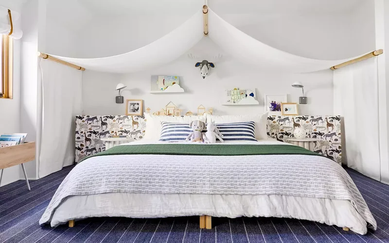 Add a Tent to Your Ceiling