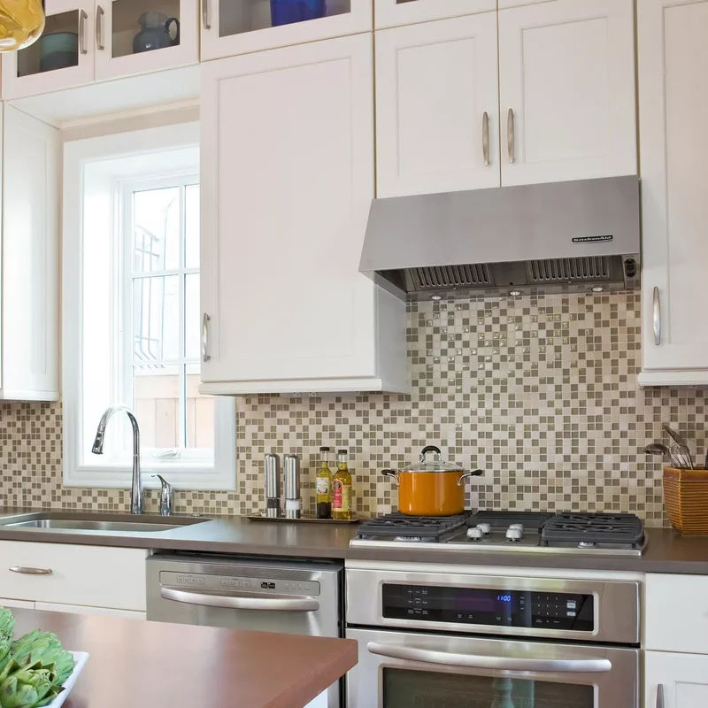 Affordable Glass Tile Backsplash