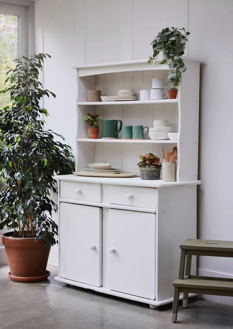 35 Painted Dresser Ideas to Add Style to Your Home 14 All-White Dresser