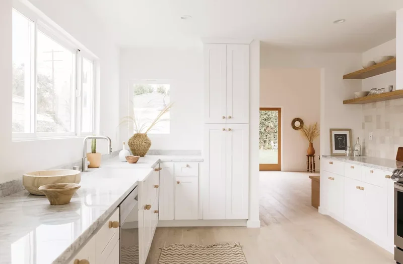 All White Kitchen