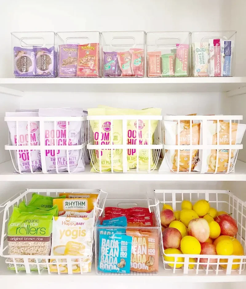 All-White Snack Storage