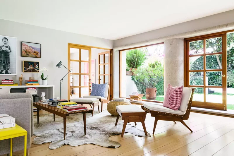 30 Beautiful Sideboard Styling Ideas for Every Room 7 Anchor Your Seating Area