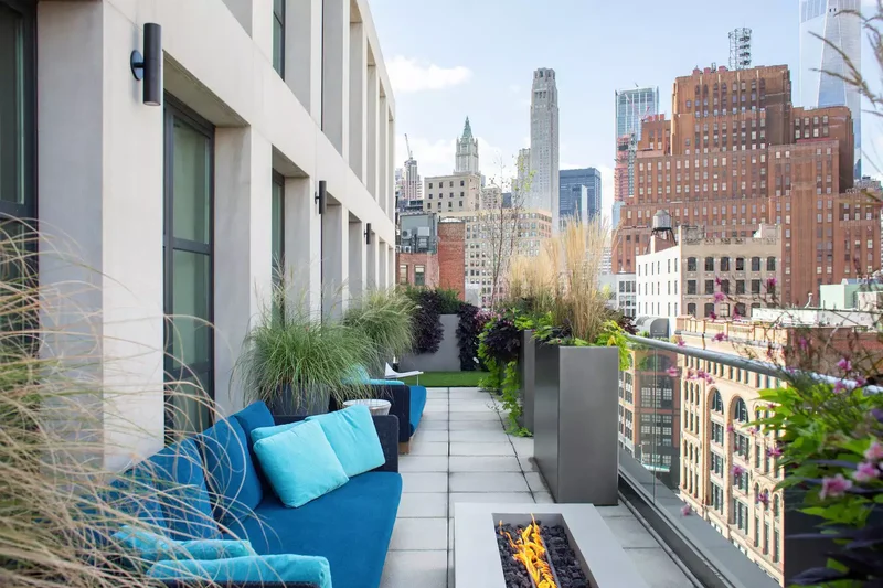 60 Backyard Fire Pit Ideas for Your Summer Project List 26 Apartment Balcony Fire Pit