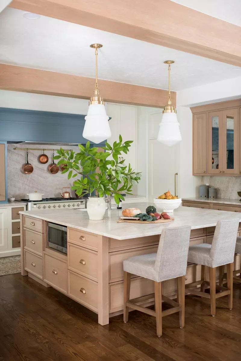 24 Beautiful Kitchen Island Storage Solutions You'll Love 14 Appliance Storage