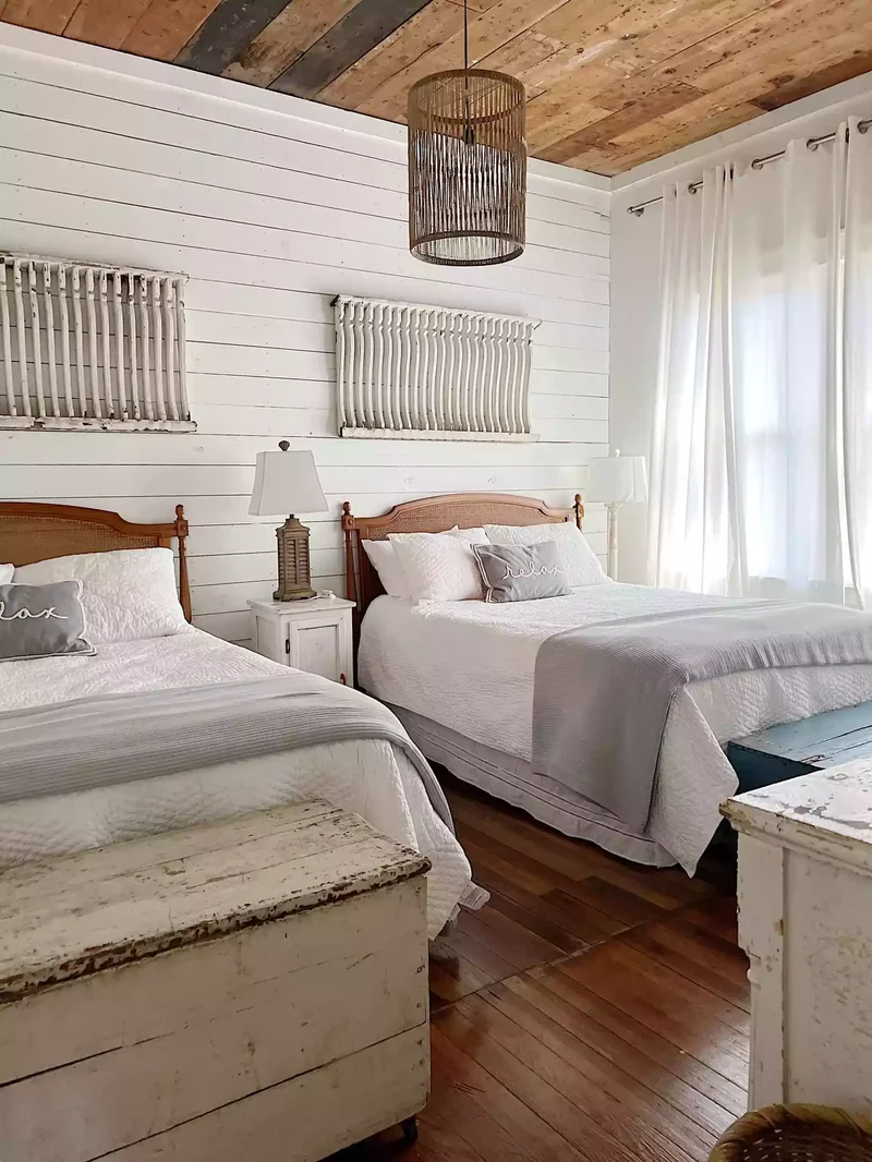 66 Creative Ways to Decorate Above Your Bed Beautifully 46 Architectural Salvage