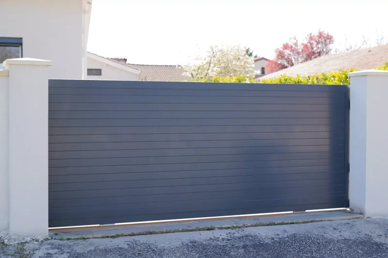 35 Beautiful Driveway Gate Ideas for Any Home Style 20 Automatic Sliding Gate