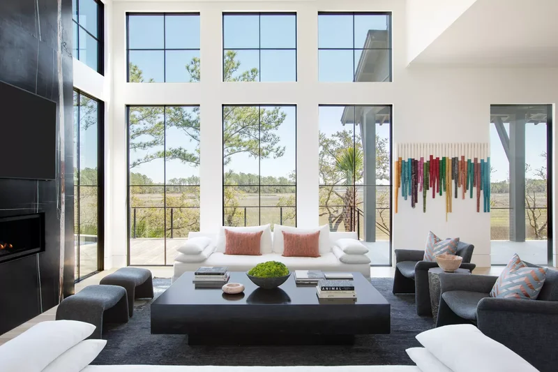 Contemporary Living Room Decorating Ideas That Stand the Test of Time 45 Bare Windows