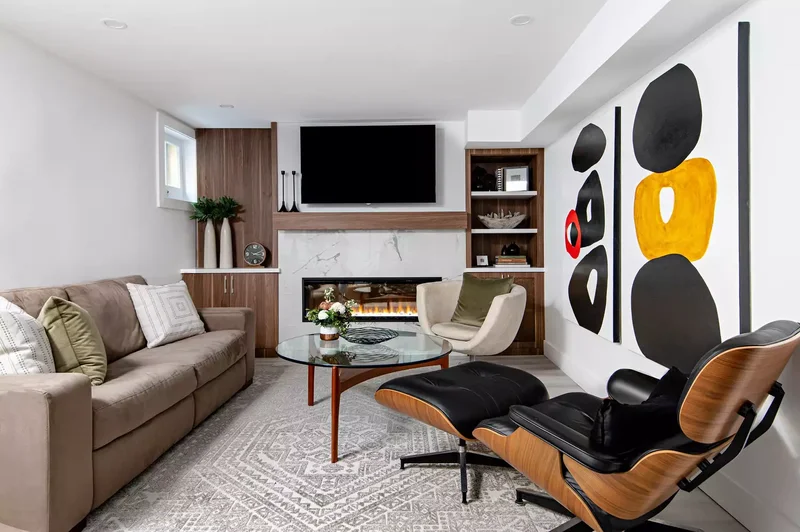 67 Fireplace Designs for a Cozy Focal Point in Your Space 42 Basement Fireplace