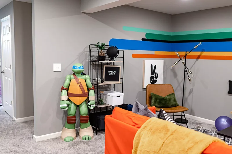 Basement Letter Board