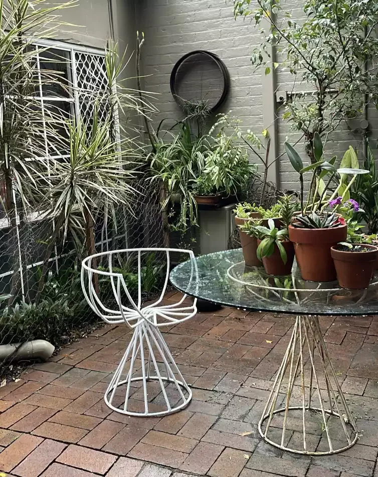 Basketweave Brick Patio