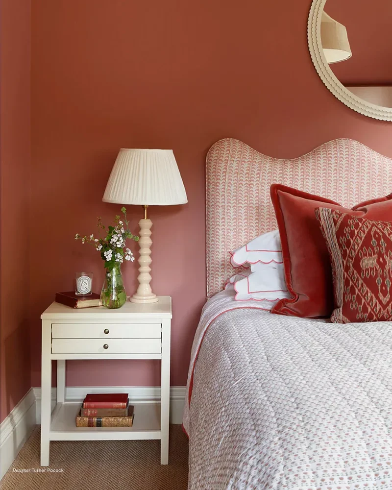 Bathe Walls in Soft Red