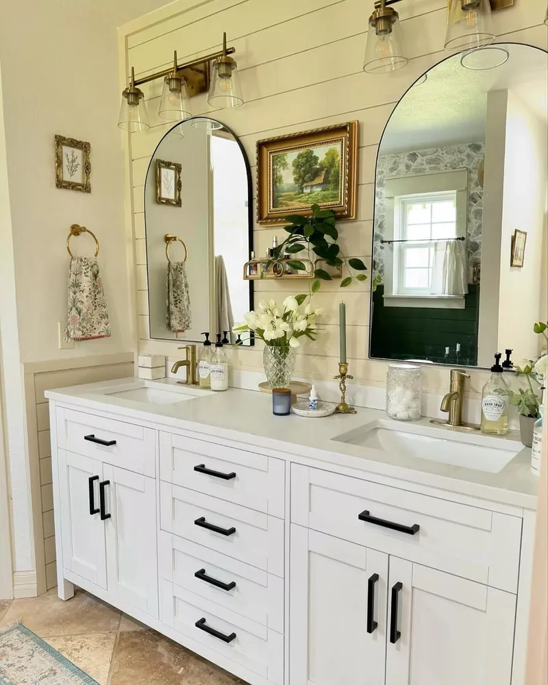 42 Country Bathroom Ideas for Your Modern Farmhouse Style 20 Bathroom Gallery